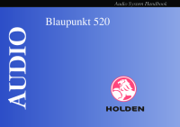 Blaupunkt 520 - Owners Manual